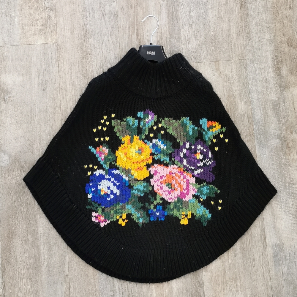 Stefanel Wool Poncho